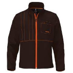 Browning Upland Shell Jacket Men's, Chocolate/Blaze, XL MODEL# 3049679804