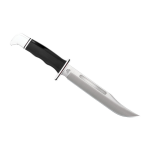 BUCK KNIVES 120 GENERAL BLACK PHENOLIC HANDLE FIXED BLADE KNIFE MODEL# 0120BKS-B