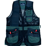 Wild Hare Range Vest Leather and Mesh -- Hunter Green and Black MODEL# 445L-HG-RH-L NEW
