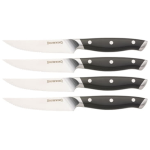 Browning Bg Knife 4-pc Steak Knife Set 4.25" Blade W/leather Roll Sth MODEL# 3220444B 