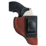 Bianchi 10376 6C IWB Tan Leather Belt Clip Fits 2-3" Barrels Ruger/Colt/S&W K Frame Right Hand MODEL# 10376 